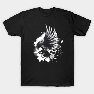 Abstract Stencil Eagle T-Shirt